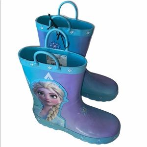 Frozen II Girls Rain Boots Size 13-1